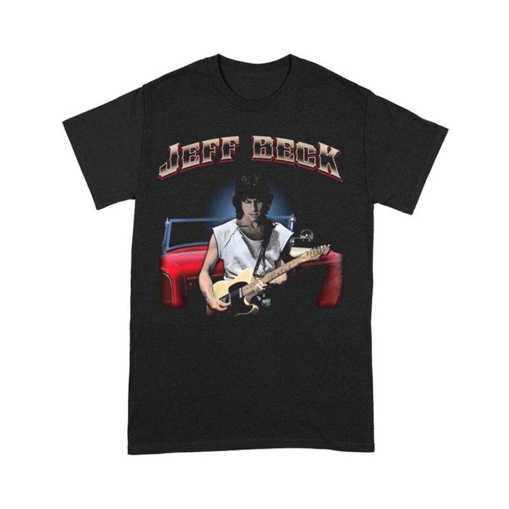 Jeff Beck Unisex Adult Hot Rod Cotton T-Shirt / Black